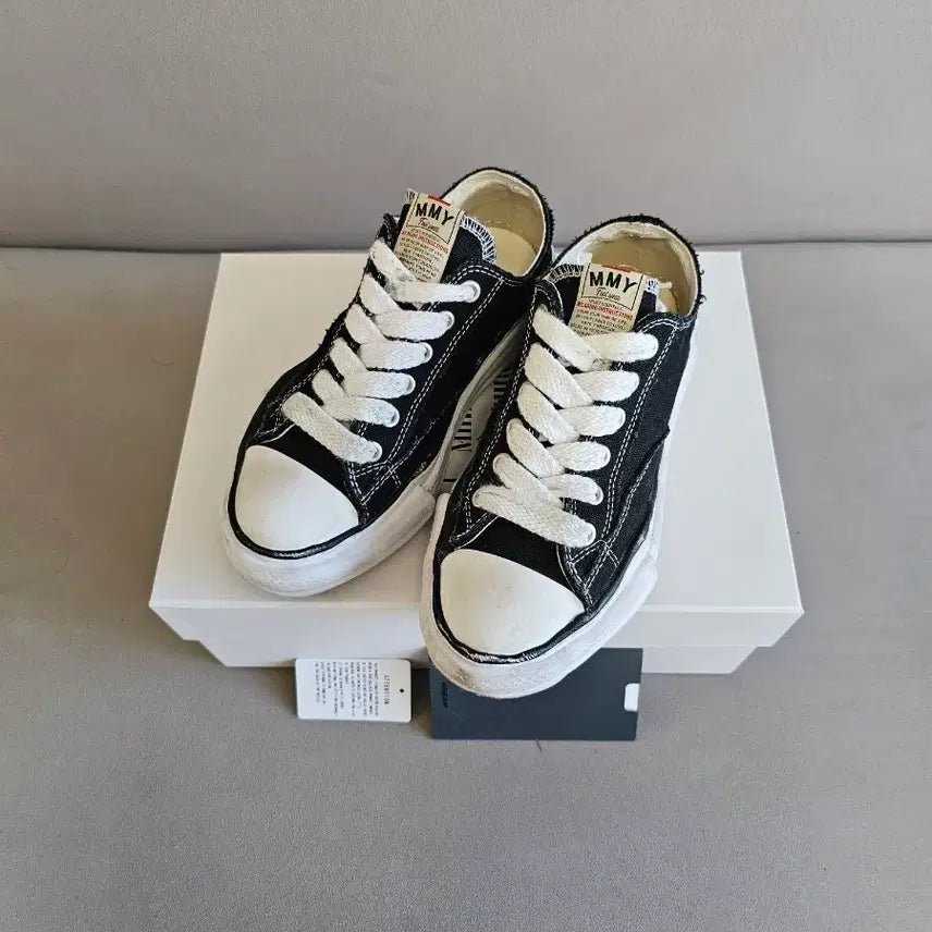 [BUNJANG] Mihara Yasuhiro Peterson Black Sneakers / [39]미하라 야스히로 피터슨 블랙