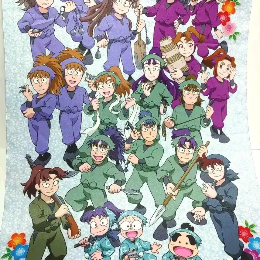 [BUNJANG] Nintama Rantaro Tapestry Scroll / 소장용 닌타마 란타로 태피스토리 족자봉 가격할인
