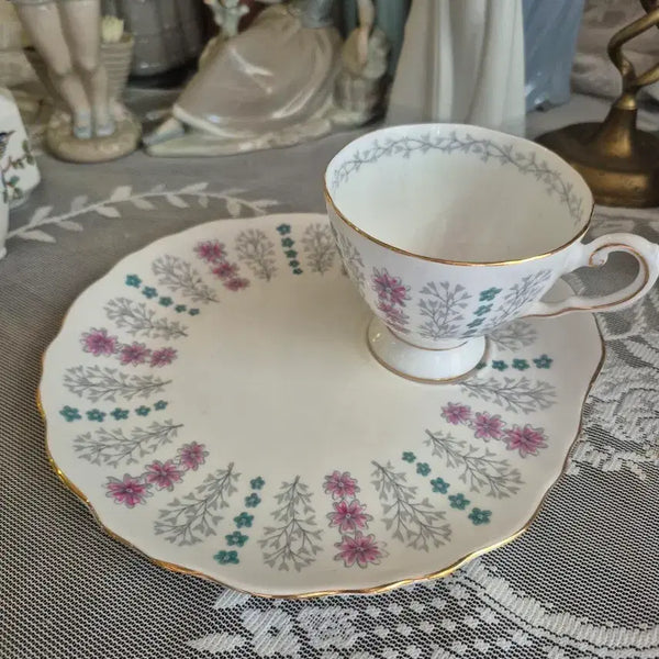 [BUNJANG] Tuscan Hand-Painted Snack Set - 1960s / 1960 투스칸 핸페 스넥잔 셋트