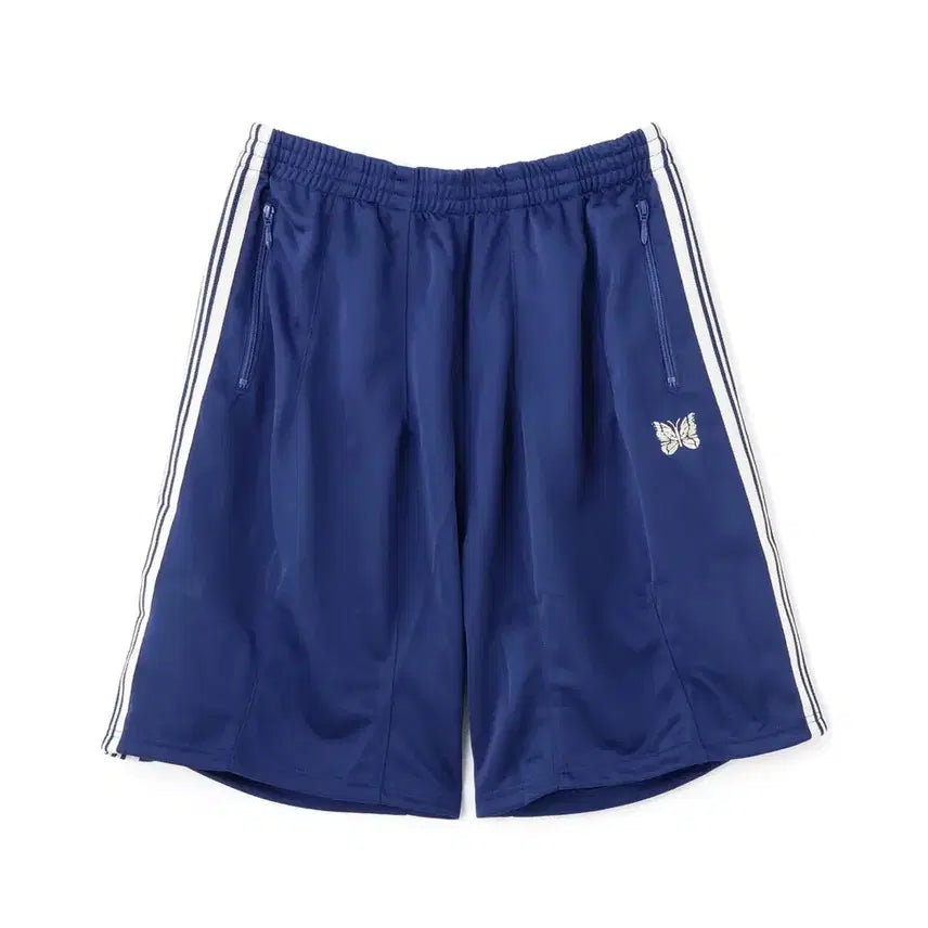 [BUNJANG] Needles x Beaver Exclusive HD Track Shorts Royal Blue / [XS] 니들스 x 비버 별주 hd트랙 쇼츠 로얄블루