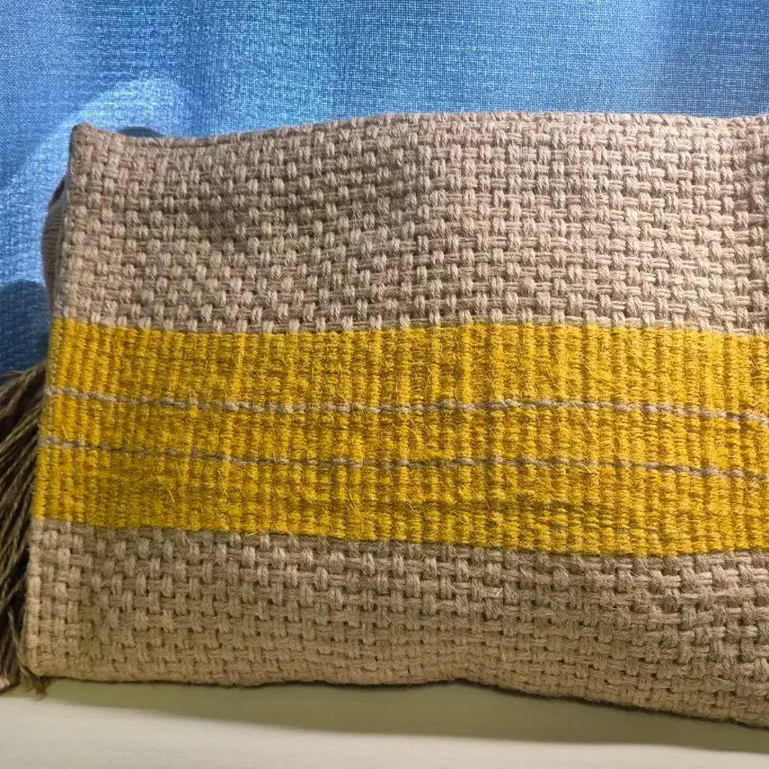 [BUNJANG] ZARA Jute Clutch Bag / 자라(ZARA) 황마 클러치백