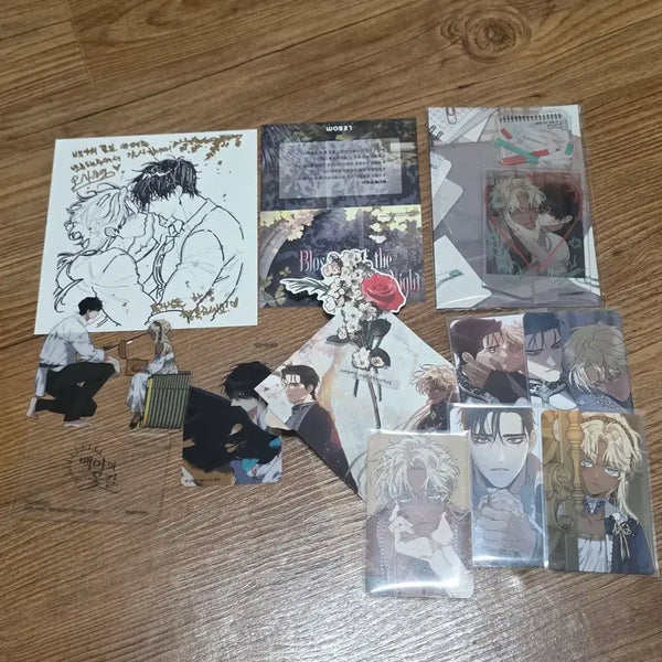 [BUNJANG] Baekya's Flower Road Baekya University CC Acrylic LeBom Bundle Set / (오늘만) 백야의꽃길 백야 대학cc아크릴 레봄