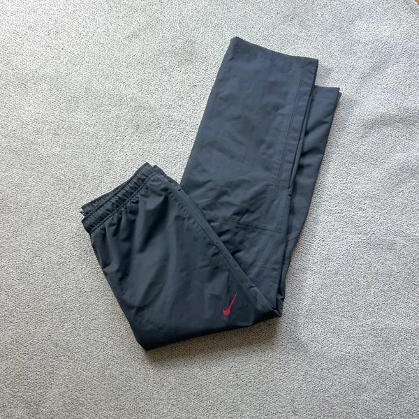 [BUNJANG] Nike Center Swoosh Technical Wide Track Pants M / 나이키 센터스우시 올드스쿨 테크니컬 와이드 트랙팬츠 M