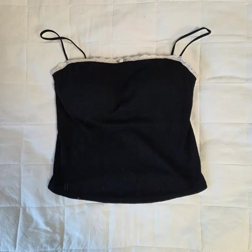 [BUNJANG] ComfortLab ErgoFit Pointelle Tube Top (Built-in Cups) / 컴포트랩 에르고핏 포인텔 튜브탑 95 (캡내장)