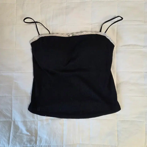 [BUNJANG] ComfortLab ErgoFit Pointelle Tube Top (Built-in Cups) / 컴포트랩 에르고핏 포인텔 튜브탑 95 (캡내장)