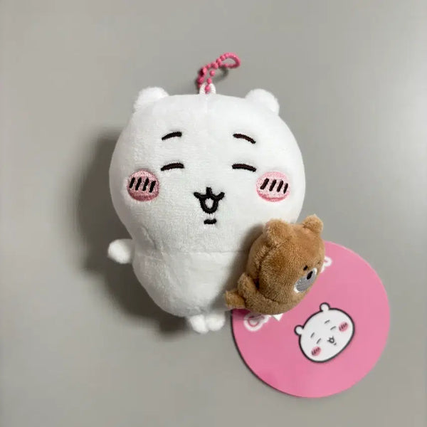 [BUNJANG] Cheekukawa Stress Ball Plush Keychain / 정품 먼작귀 치이카와 스트레스볼 꾹꾹 인형 키링