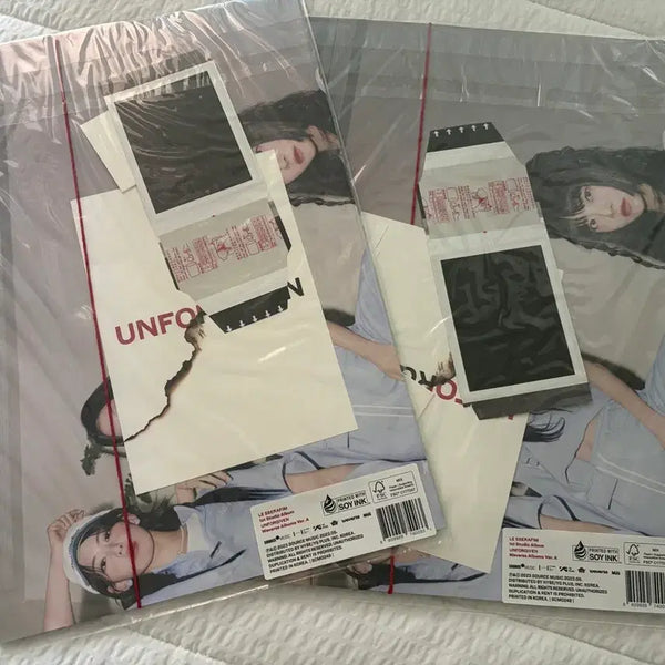 [BUNJANG] LE SSERAFIM UNFORGIVEN (A Ver.) Album / 르세라핌 UNFORGIVEN weverse 앨범 A버전