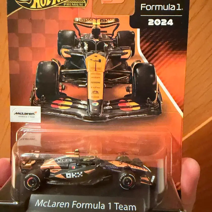 [BUNJANG] Hot Wheels Premium F1 2024 McLaren Lando Norris / 핫휠프리미엄 F1 2024 맥라렌 랜도노리스