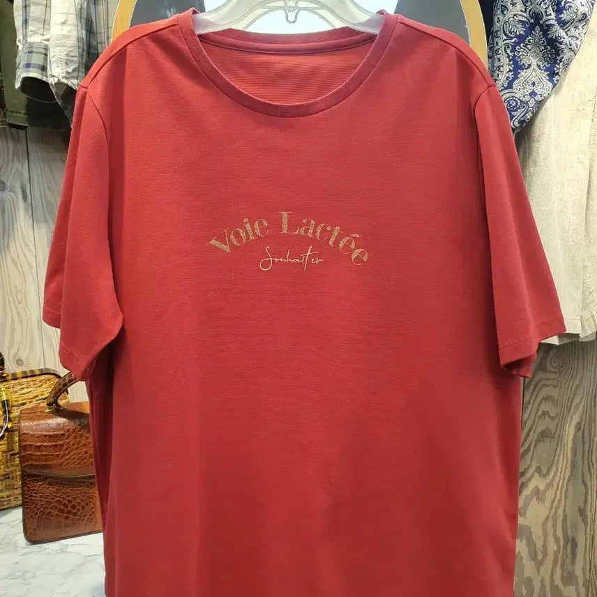 [BUNJANG] Olivia Lauren Embroidered Short-Sleeve T-Shirt (Size 100) / [상태최상] 올리비아로렌 여성 자수 반팔 티셔츠 (100)