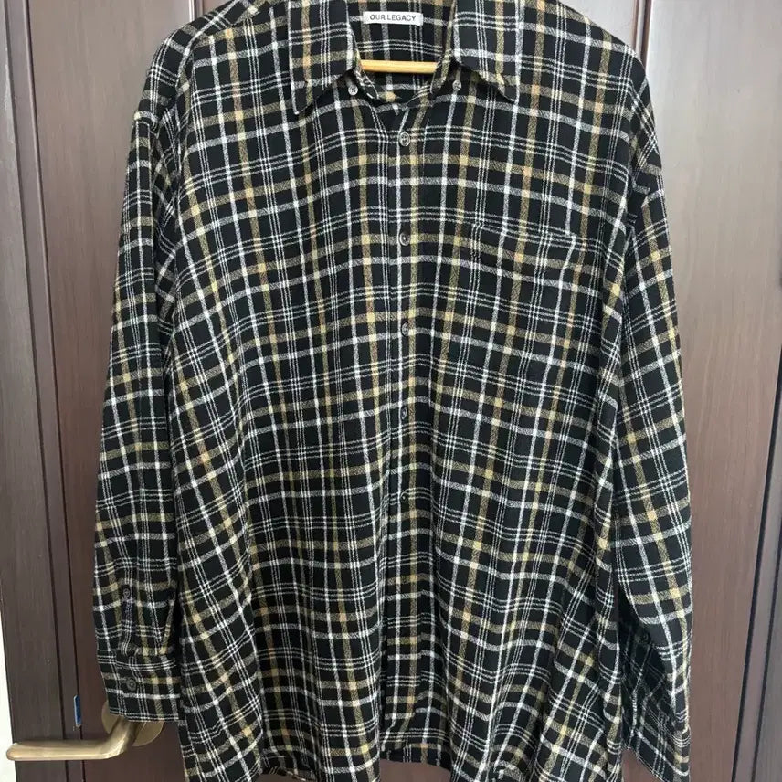 [BUNJANG] Our Legacy Borrowed Check Shirt / [48]아워레가시 버로우드 체크 셔츠
