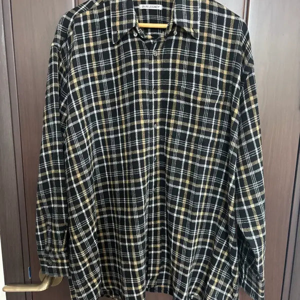 [BUNJANG] Our Legacy Borrowed Check Shirt / [48]아워레가시 버로우드 체크 셔츠