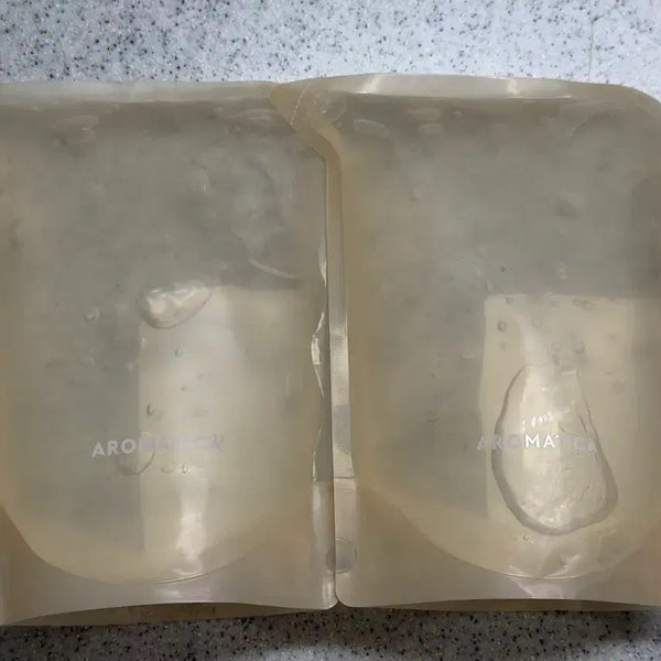 [BUNJANG] Aromatica Aloe Gel Refill Pouch Set (2 Count) / 아로마티카 알로에젤 리필 파우치 2개