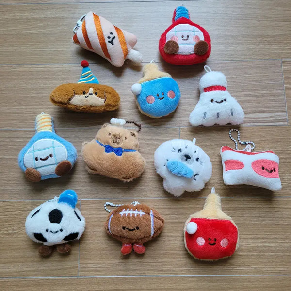 [BUNJANG] Bundle Set of 12 Cute Keychains / 귀여운 키링 12종 저렴하게 일괄로 판매합니다.