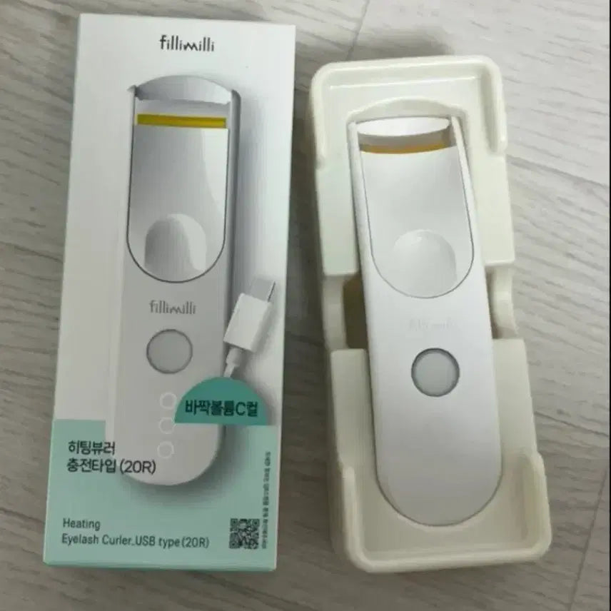 [BUNJANG] Philimiri Heated Eyelash Curler 20R (Rechargeable) / 필리밀리 히팅뷰러 20R(충전식) 새상품