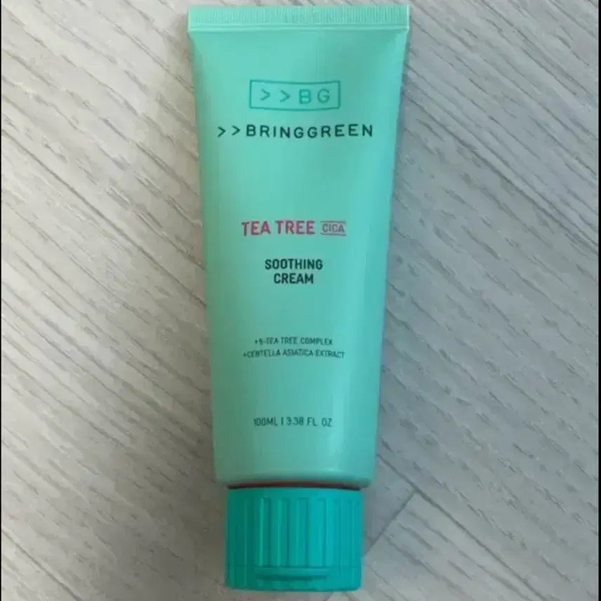 [BUNJANG] Bring Green Tea Tree Cica Soothing Cream 100ml / 브링그린 티트리시카수딩 크림(새상품)