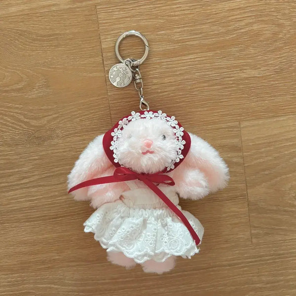 [BUNJANG] Starbucks Love Bunny Chouchou Keyring / 스타벅스 러브바니 슈슈키링 발렌타인 키링 토끼키링 인형키링 누이