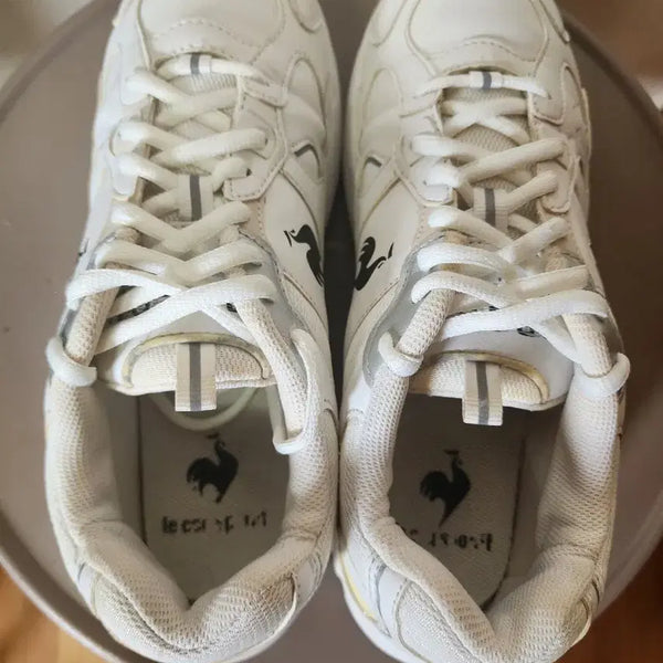 [BUNJANG] Le Coq Sportif White Sneakers (265mm) / >>상태양호<< 르꼬끄 스포르티브 화이트 운동화 265 팝니다