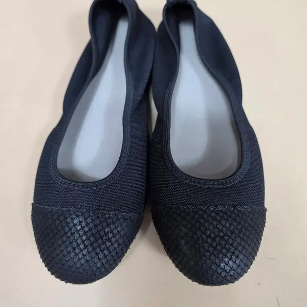 [BUNJANG] Black Flat Shoes / 플랫슈즈