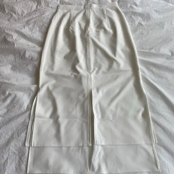 [BUNJANG] REERS Light Layer Skirt White S / 리어스 라이트 레이어 스커트 (새상품)