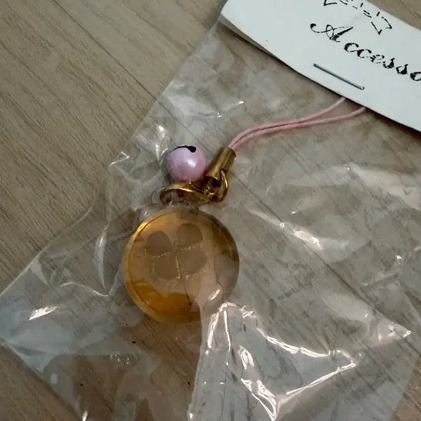 [BUNJANG] Y2K Four Leaf Clover Charm Phone Strap / 고전문구 y2k 네잎클로버 키링 휴대폰줄