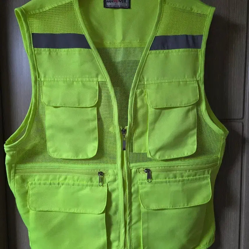 [BUNJANG] ANEVER Fluorescent Work Vest XL / ANEVER 형광 작업 조끼 XL