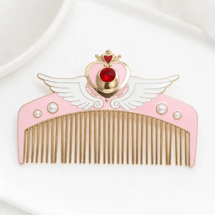 [BUNJANG] Heart Wing Comb / 하트 날개 빗(새상품)