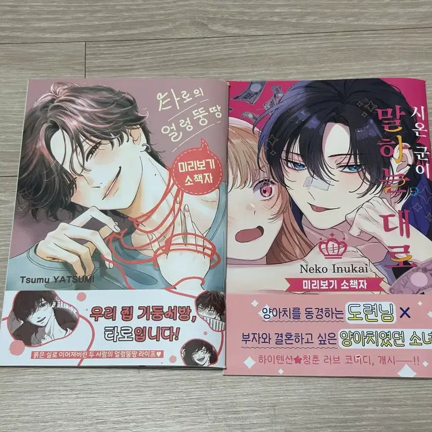 [BUNJANG] Taro & Zion.T Bundle Set Photobook / 타로의 얼렁뚱땅 + 시온 군이 말하는대로 소책자