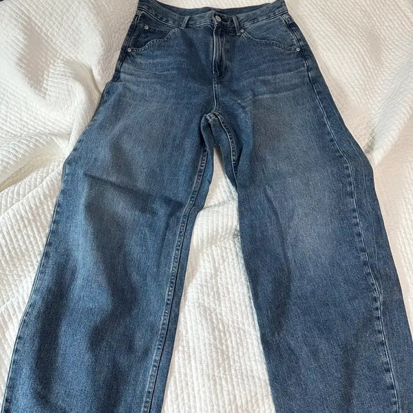 [BUNJANG] Uniqlo Women's Baggy Curve Jeans (26) / 유니클로 배기커브진(26)