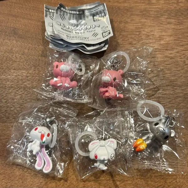 [BUNJANG] Glumy Bear Mezushi Keychain 5 Types Full Set / 2주 내 출고) 글루미베어 메지루시 키링 5종 풀세트
