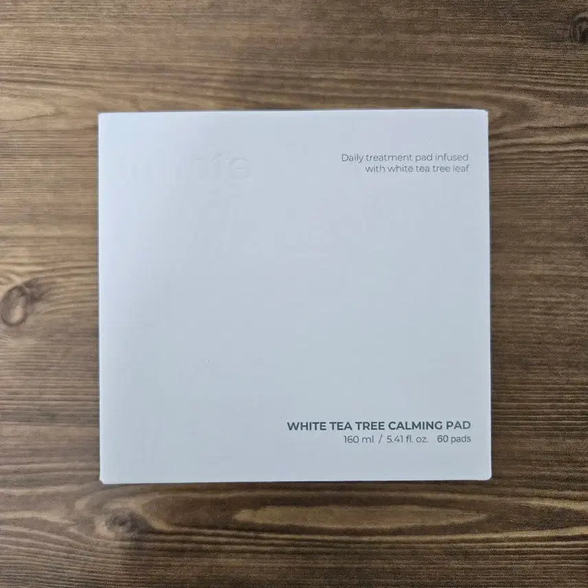 [BUNJANG] INET Whitetree Calming Pad Sealed / 미개봉)이네트 화이트 티트리 카밍 패드