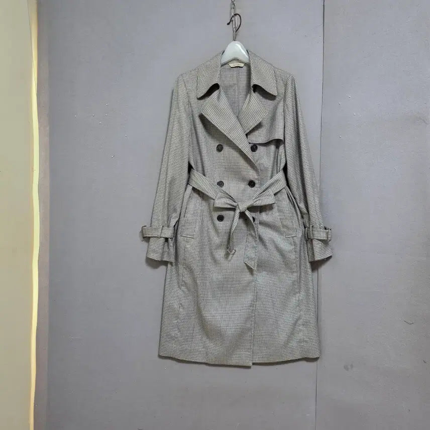 [BUNJANG] CC Collect Double-Button Trench Coat / CC컬렉트 더블단추 트렌치 코트 55  n6802