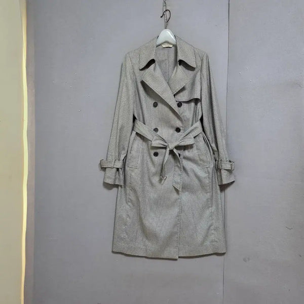 [BUNJANG] CC Collect Double-Button Trench Coat / CC컬렉트 더블단추 트렌치 코트 55  n6802