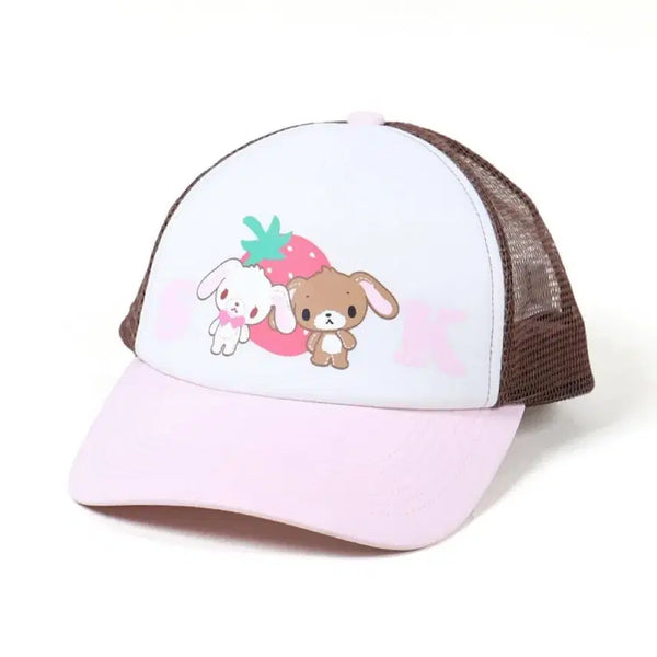 [BUNJANG] Sanrio Sugarbunnies Cinnamoroll Spinns Mesh Cap / 슈가바니즈 시로우사 spinns 스핀즈 스핀스 모자 매쉬캡 산리오