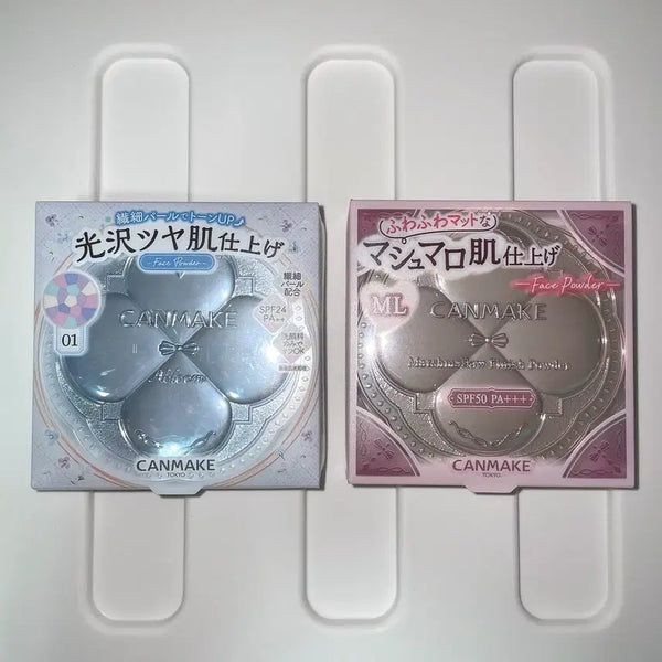 [BUNJANG] Canmake Illuminating & Marshmallow Finish Powder Pact Set / [SET/미개봉] 캔메이크 일루미네이팅&마시멜로우 피니쉬 파우더 팩트