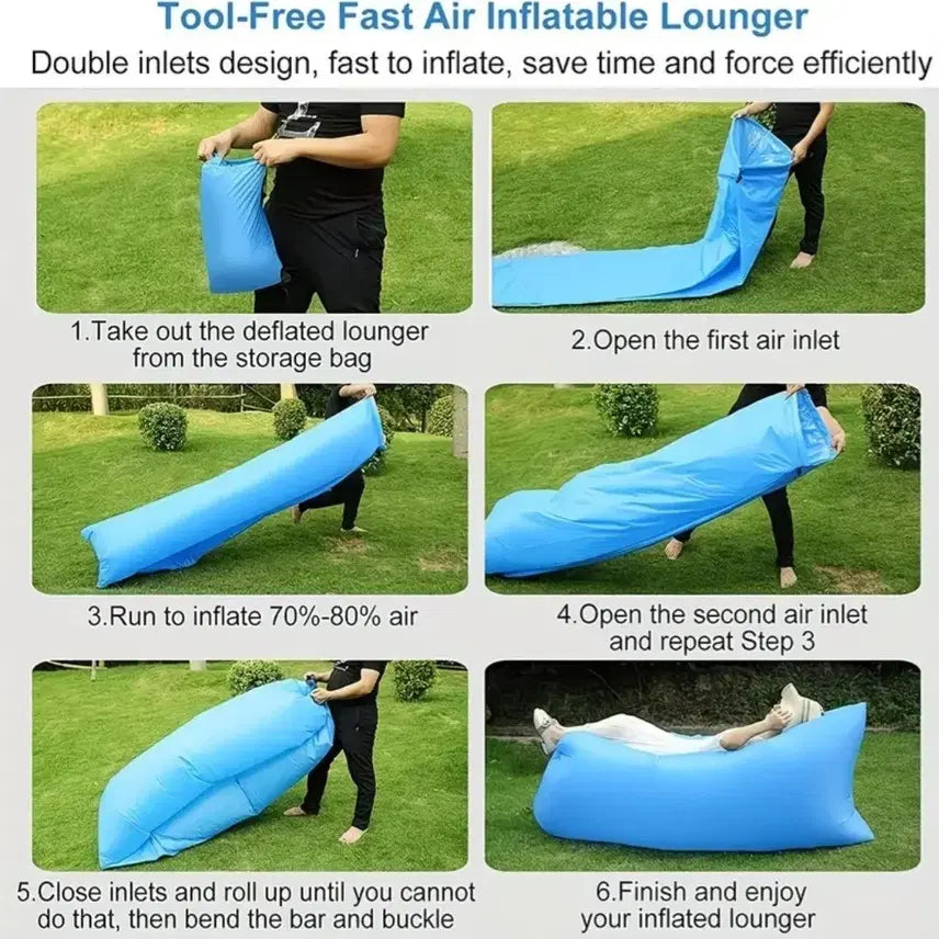 [BUNJANG] Portable Air Sofa (New) / 휴대용 에어소파 (새상품)