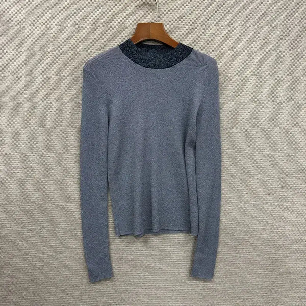 [BUNJANG] Jucie Judy Twinkle Spandex Long Sleeve T-Shirt XS / 쥬시쥬디 트윙클 스판 긴팔티 XS D01187