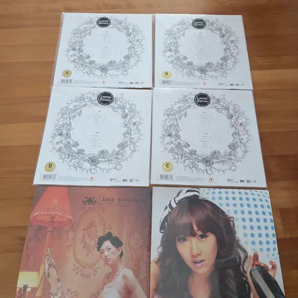 [BUNJANG] Jang Yoon Jeong 2 LP Set Limited Edition LP Bundle Set / 장윤정 LP 2종/ 한정판 LP A.B.C.D4종 미개봉 일괄