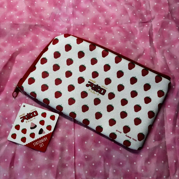 [BUNJANG] Apollo Strawberry Pouch / 아폴로 딸기 파우치