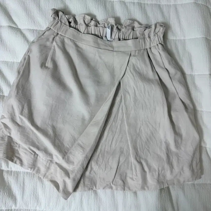 [BUNJANG] Janit Heijazz Beige Wrap Skirt (S/M) / (1회 착용) 쟈닛헤이재즈 베이지색 랩 스커트 S/M