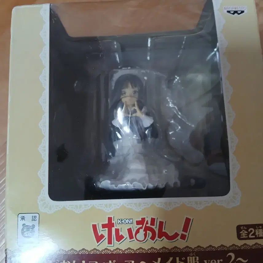 [BUNJANG] Banpresto K-ON! Akiyama Mio Maid Figure (Sealed) / 미개봉) 케이온 아키야마 미오 메이드 피규어