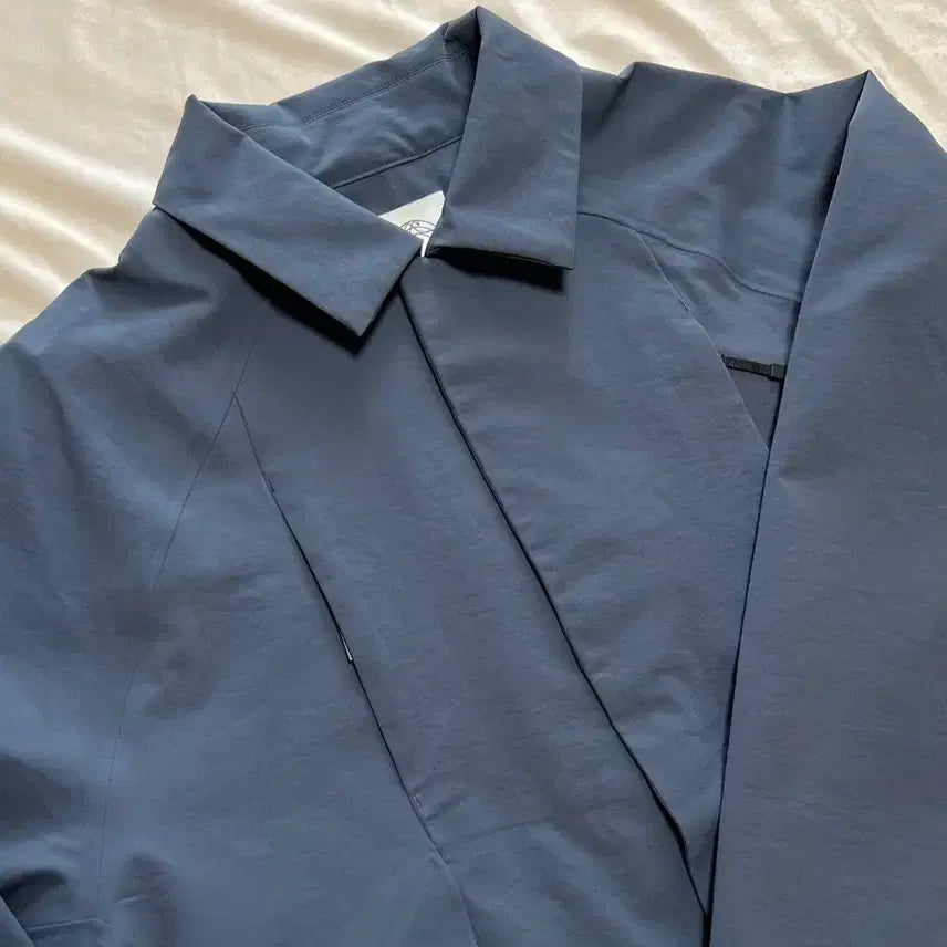 [BUNJANG] Goldwin Zero Double Cloth Coach Jacket Grey / 골드윈 0 더블 클로스 코치 자켓 그레이 4