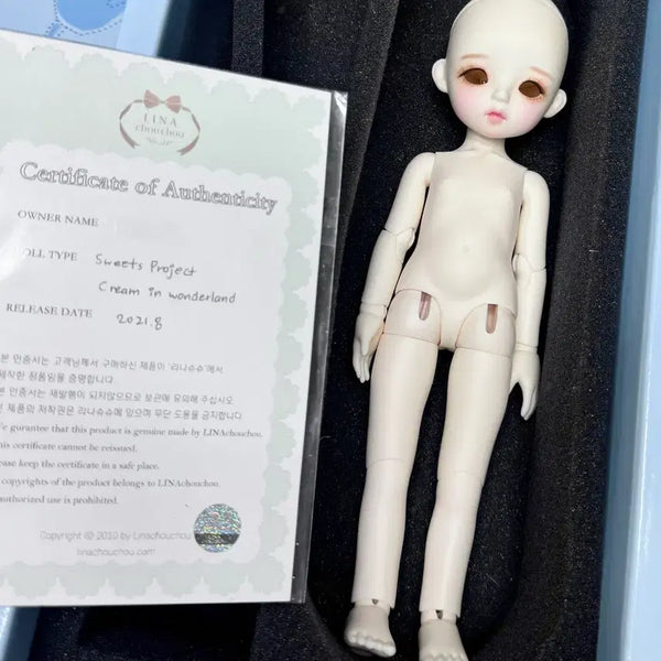 [BUNJANG] LinaChuchu Wonderland Cream Ball Jointed Doll USD / 구관 리나슈슈 윈더랜드 크림 구체관절인형 usd