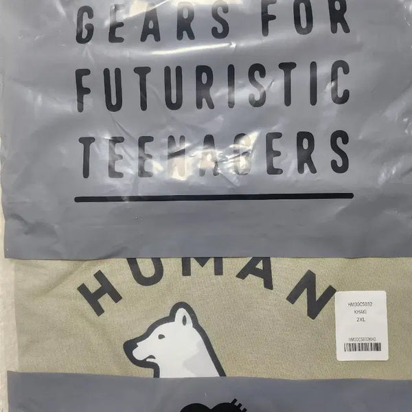 [BUNJANG] Human Made Doberman Graphic T-Shirt Khaki 2XL / 휴먼메이드  반팔티 2XL카키.새상품