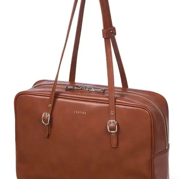 [BUNJANG] J.ESTINA Brown Shoulder Bag / J.ESTINA 브라운 숄더백