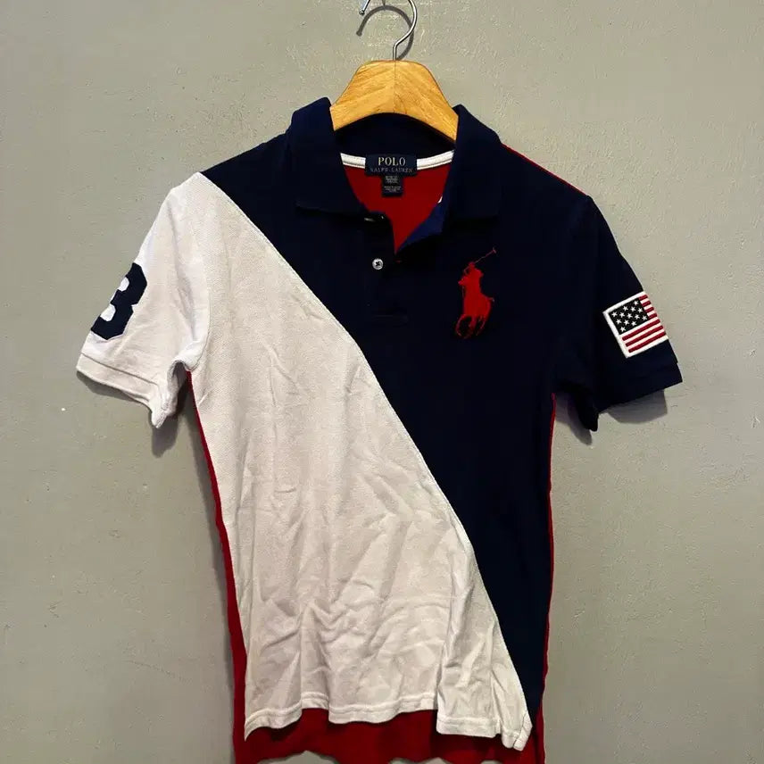 [BUNJANG] Polo Ralph Lauren Authentic Big Pony Short Sleeve Polo Shirt / 폴로랄프로렌 정품 빅포니 반팔카라티