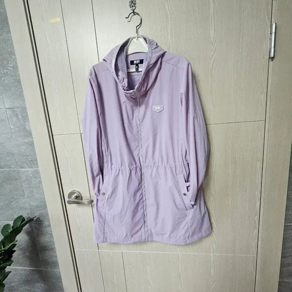 [BUNJANG] DKNY Hooded Windbreaker Lavender / DKNY 후드 바람막이 라벤더
