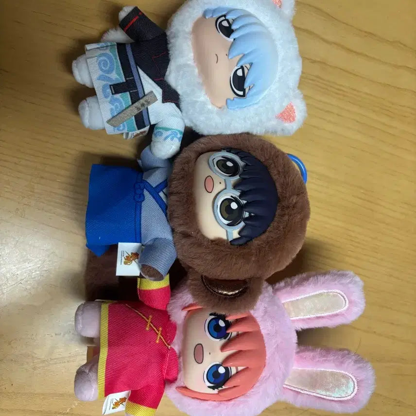 [BUNJANG] Gintama Gintoki & Tsukuyo Doll Figure Keychain Set / 은혼 인형 피규어 키링 은부부 해결사즈 일괄 판매