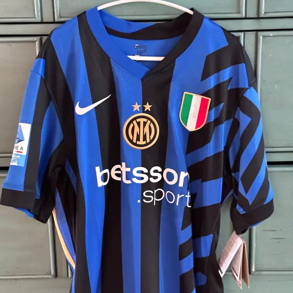 [BUNJANG] Nike Inter Milan 24-25 Home Authentic Soccer Jersey / 정품 새상품 나이키 인터밀란 인테르 24-25 홈 축구 유니폼