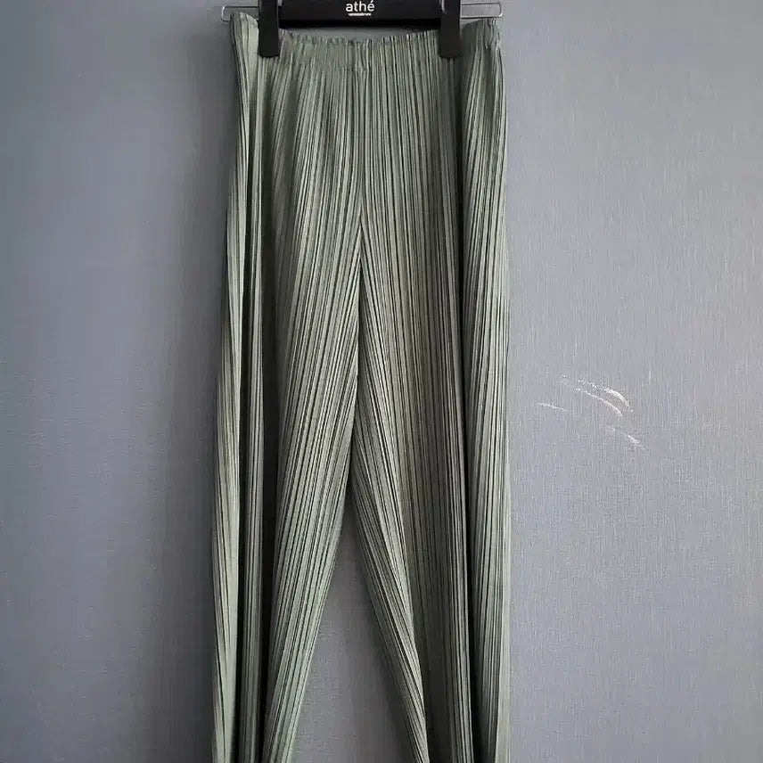 [BUNJANG] Pleats Please Wide Pants Beige / 플리츠플리즈 와이드 팬츠