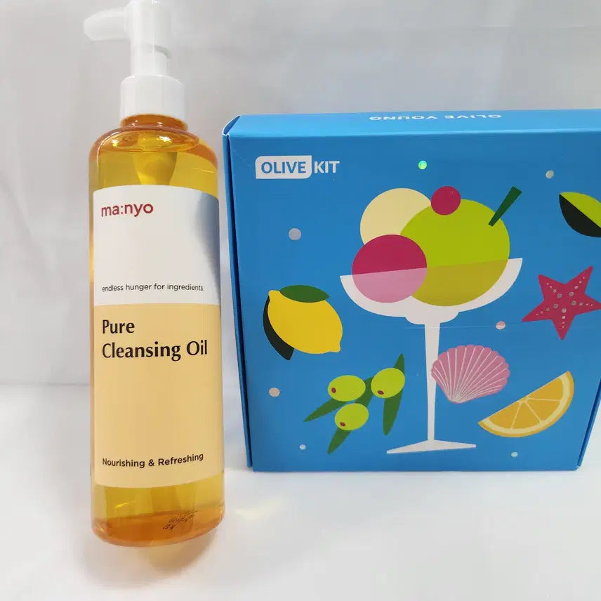 [BUNJANG] Manyo Factory Pure Cleansing Oil 300ml Kit / 올리브영 키트 + (300ml) 마녀공장 퓨어 클렌징 오일